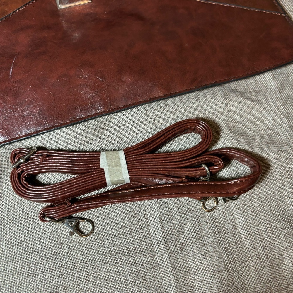 Vintage Envelope Rectangle Clutch Purse - Picture 9 of 12